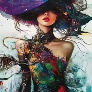 Kits on Canvas, Painting by Numbers Easy Oil Painting, for Home Wall Decor15.7X19.7 Inch